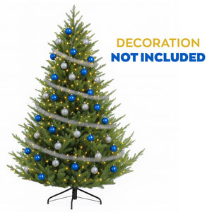 Rockfeller - Albero di Natale effetto realistico in PE e PVC ø112x150H, 816 Punte