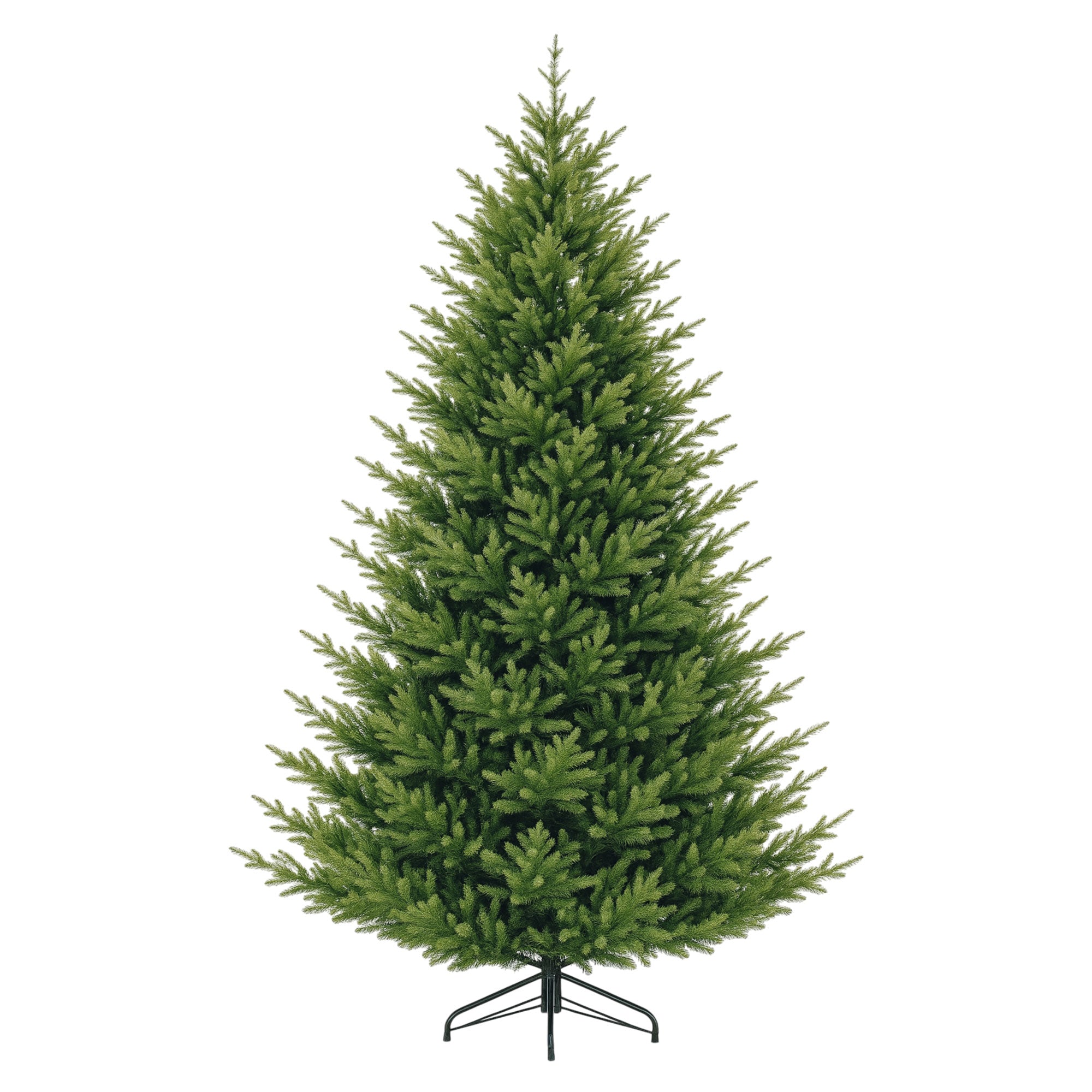 Rockfeller - Albero di Natale effetto realistico in PE e PVC ø135x180H, 1248 Punte