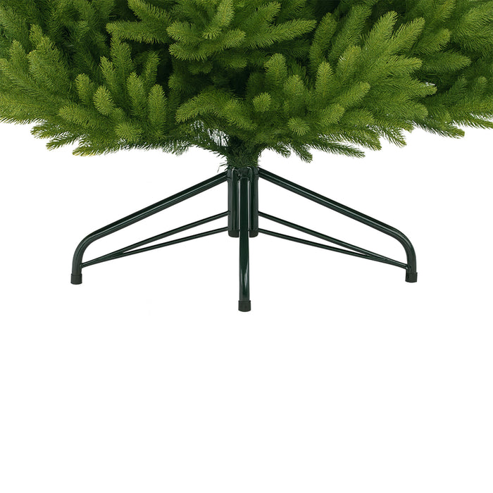 Rockfeller - Albero di Natale effetto realistico in PE e PVC ø160x210H, 2184 Punte