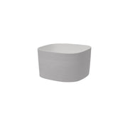 Tera vaso per fiori elegante Rodi, in polietilene, cm 37x37x21h, per interno ed esterno, sistema di riserva d'acqua integrato