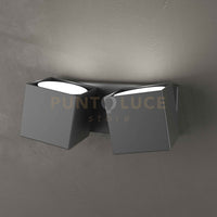 ROTATION APPLIQUE 2 LUCI GRIGIO ANTRACITE 1160-2-GA