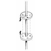 ROTELLE PROTEZIONE VELE CF. 2PZ.
