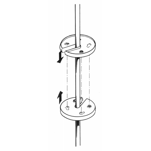 ROTELLE PROTEZIONE VELE CF. 2PZ.
