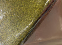 Tovaglia Natalizia Antimacchia Plastificata PVC Trasparente Oro Proteggi Tavolo - 140x160 - Oro