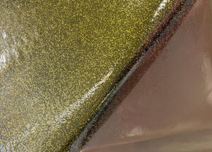 Tovaglia Natalizia Antimacchia Plastificata PVC Trasparente Oro Proteggi Tavolo - 140x300 - Oro