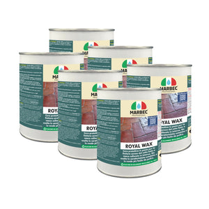Cera per cotto fatto a mano ROYAL WAX   1LTx6Pz