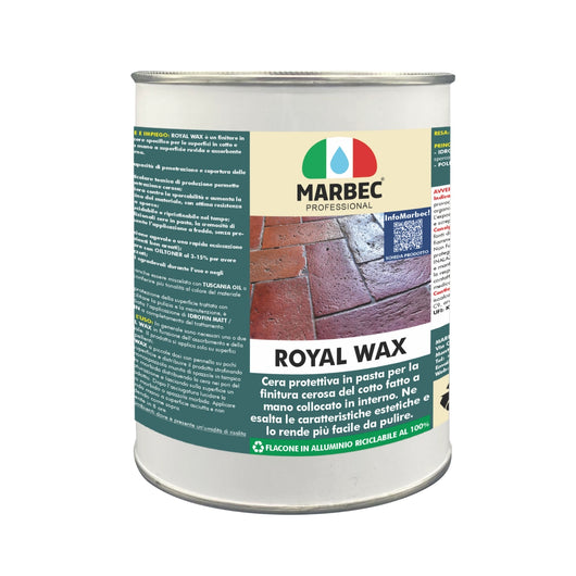 Cera per cotto fatto a mano ROYAL WAX   1LT