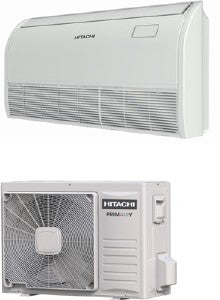 Climatizzatore Condizionatore Hitachi Inverter Soffitto/Pavimento 36000 btu 4 HP Serie PRIMAIRY R-32 Wi-Fi Optional