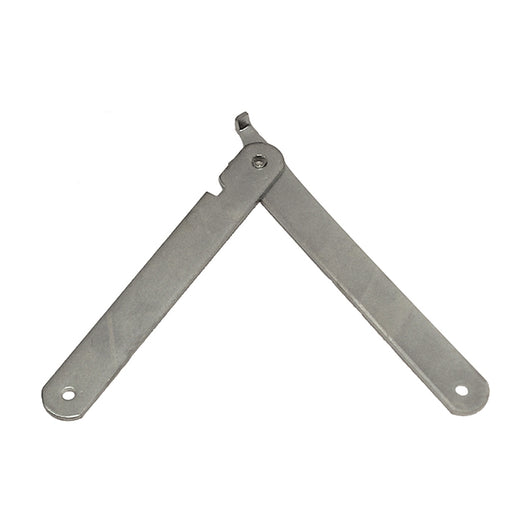 Aste snodate per cavalletti destra + sinistra ferro zincato 200 mm.