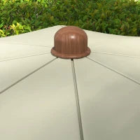 Ombrellone da Spiaggia, Ombrellone da Esterno Circolare, Ombrellone con Frange, Protezione UV 40 +, con 8 Stecche, Verde