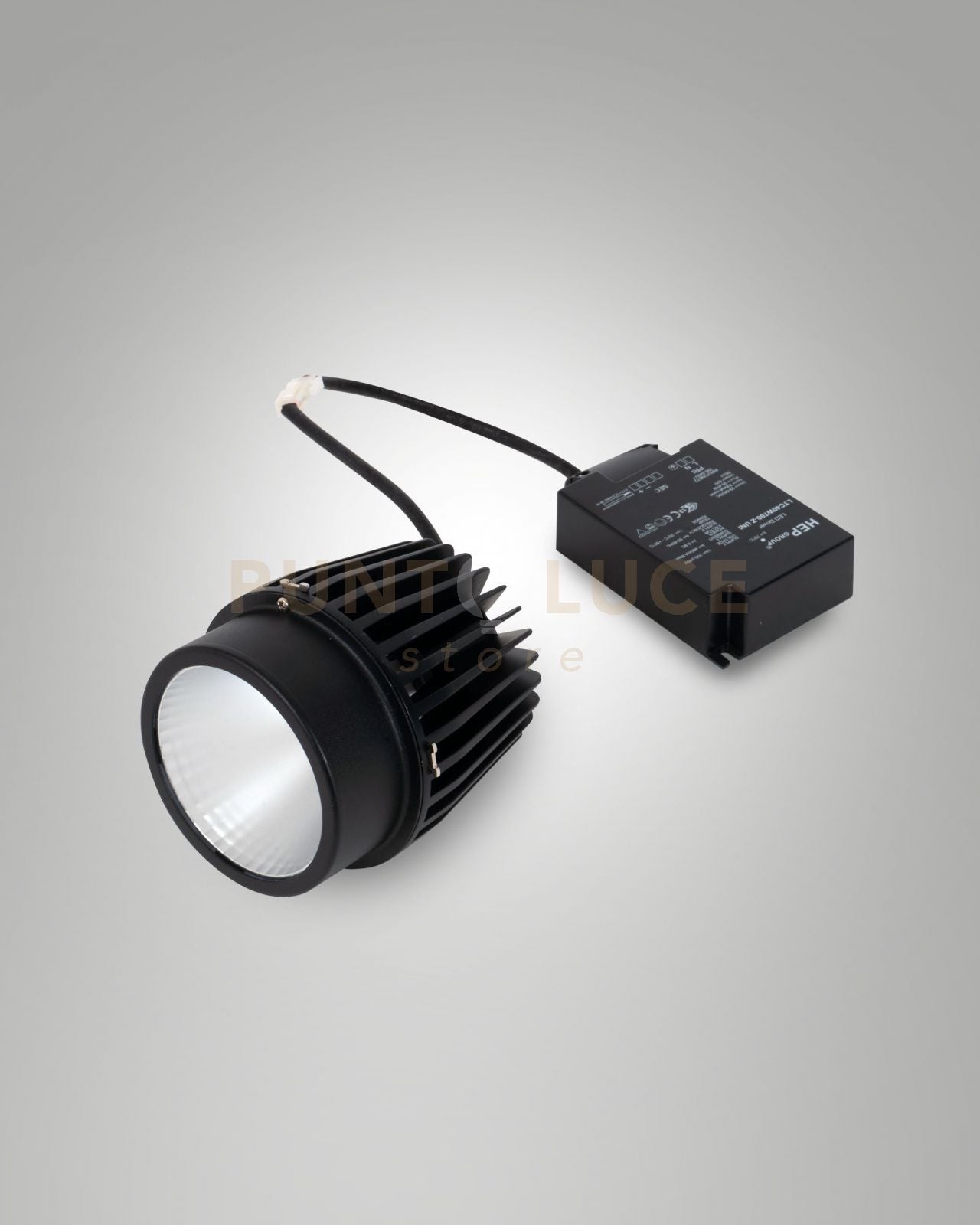 RUBENS CESTELLO 28W 4000K 2720LM  NERO WRC 20°ON/OFF