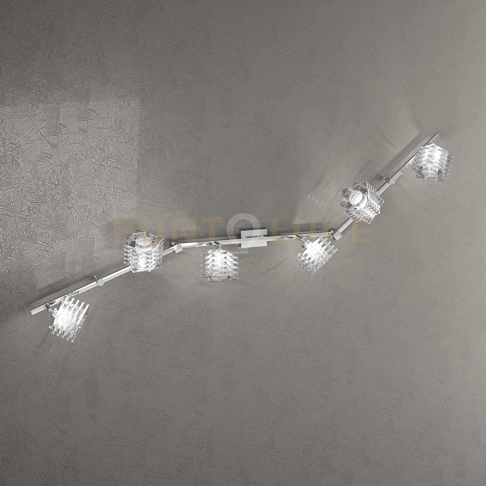 RUBIK FARETTO 6 LUCI 1126-F6