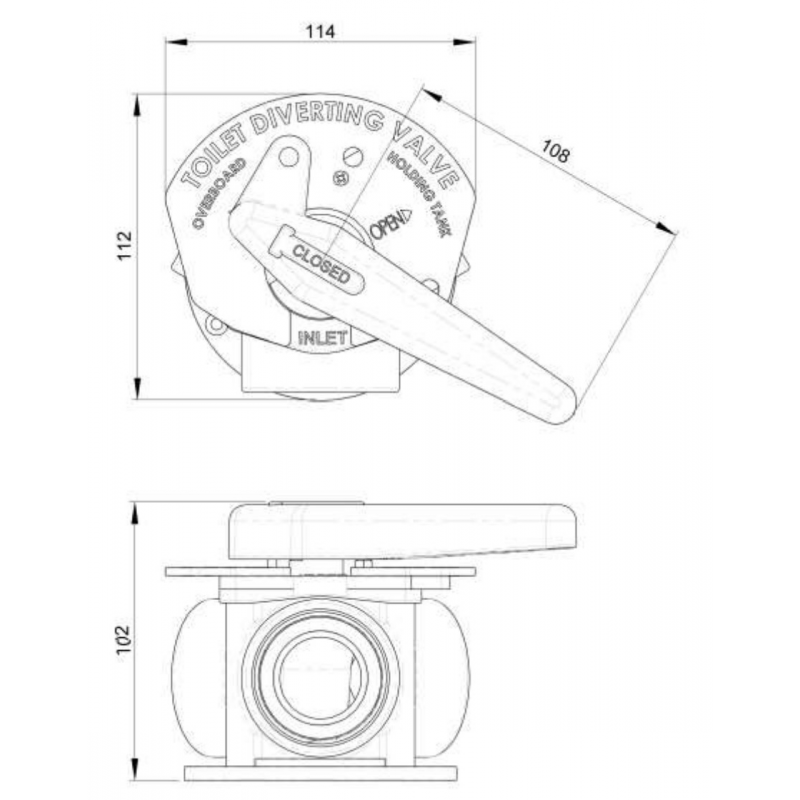 RUBINETTO MANUALE A 3 VIE AQUAVALVE