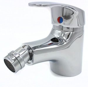 RUBINETTO MISCELATORE CASA BAGNO LAVABO BIDE MONOCOMANDO CROMATO