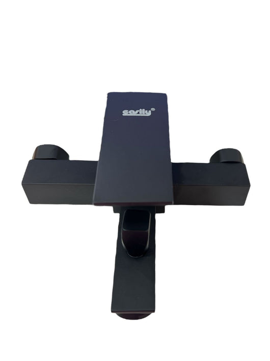 RUBINETTO MISCELATORE VASCA DA BAGNO OTTONE NERO OPACO ATTACCO PER DOCCIA 87209