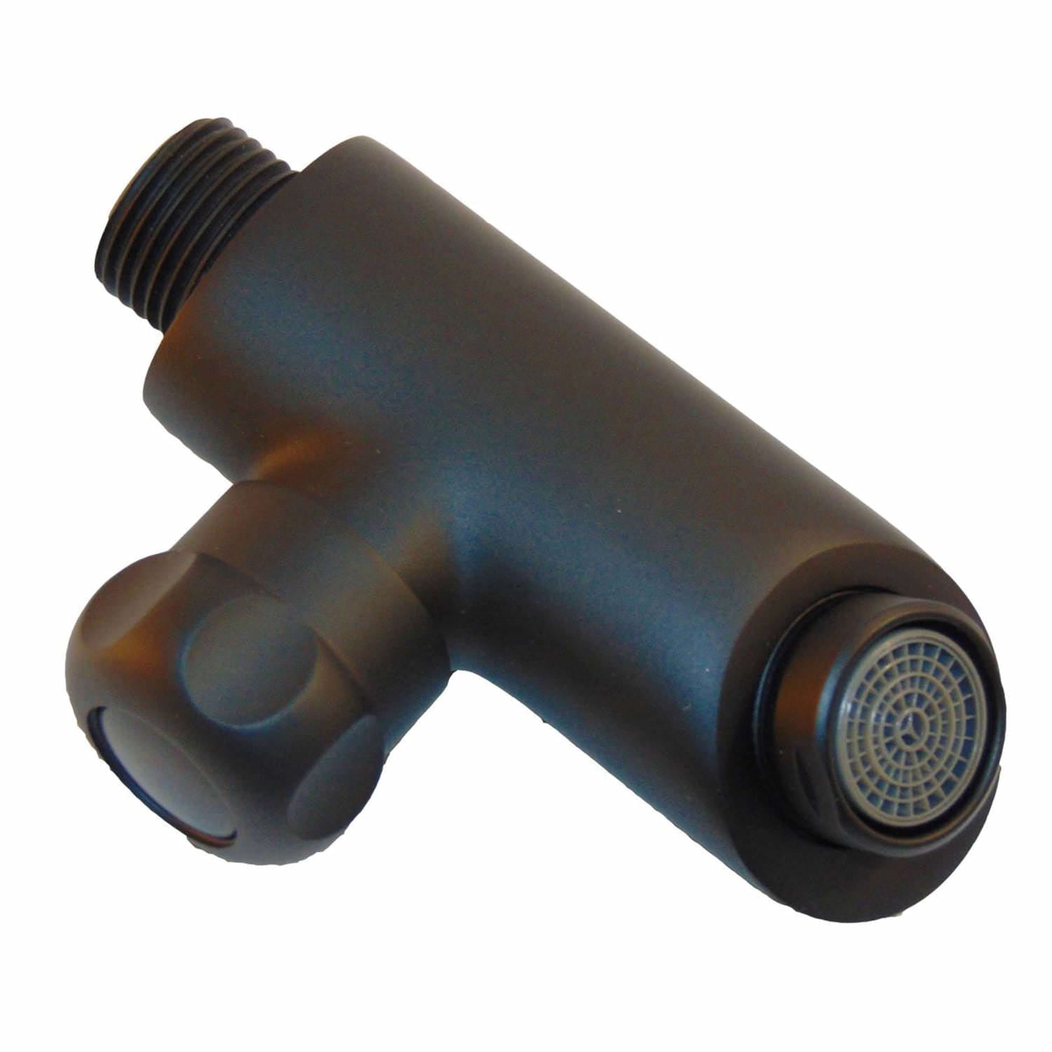 Sined Rubinetto Piedi Curvo Nero Per Docce Solari