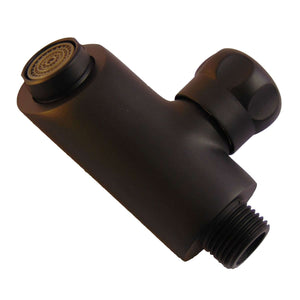 Sined Rubinetto Piedi Curvo Nero Per Docce Solari