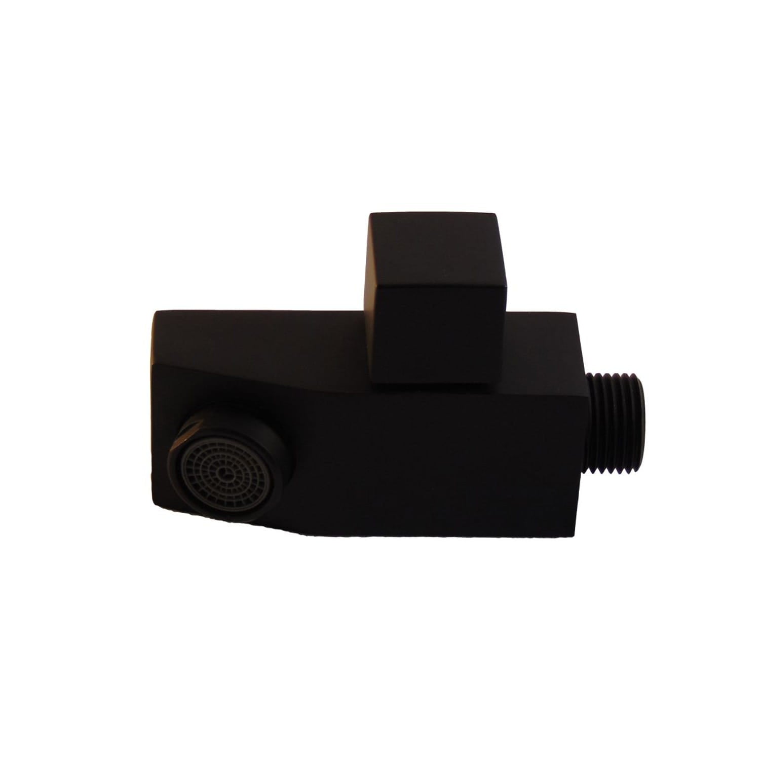 Sined Rubinetto Piedi Quadro Nero Rubinetto Lavapiedi Nero Per Docce Da Giardino e Solari