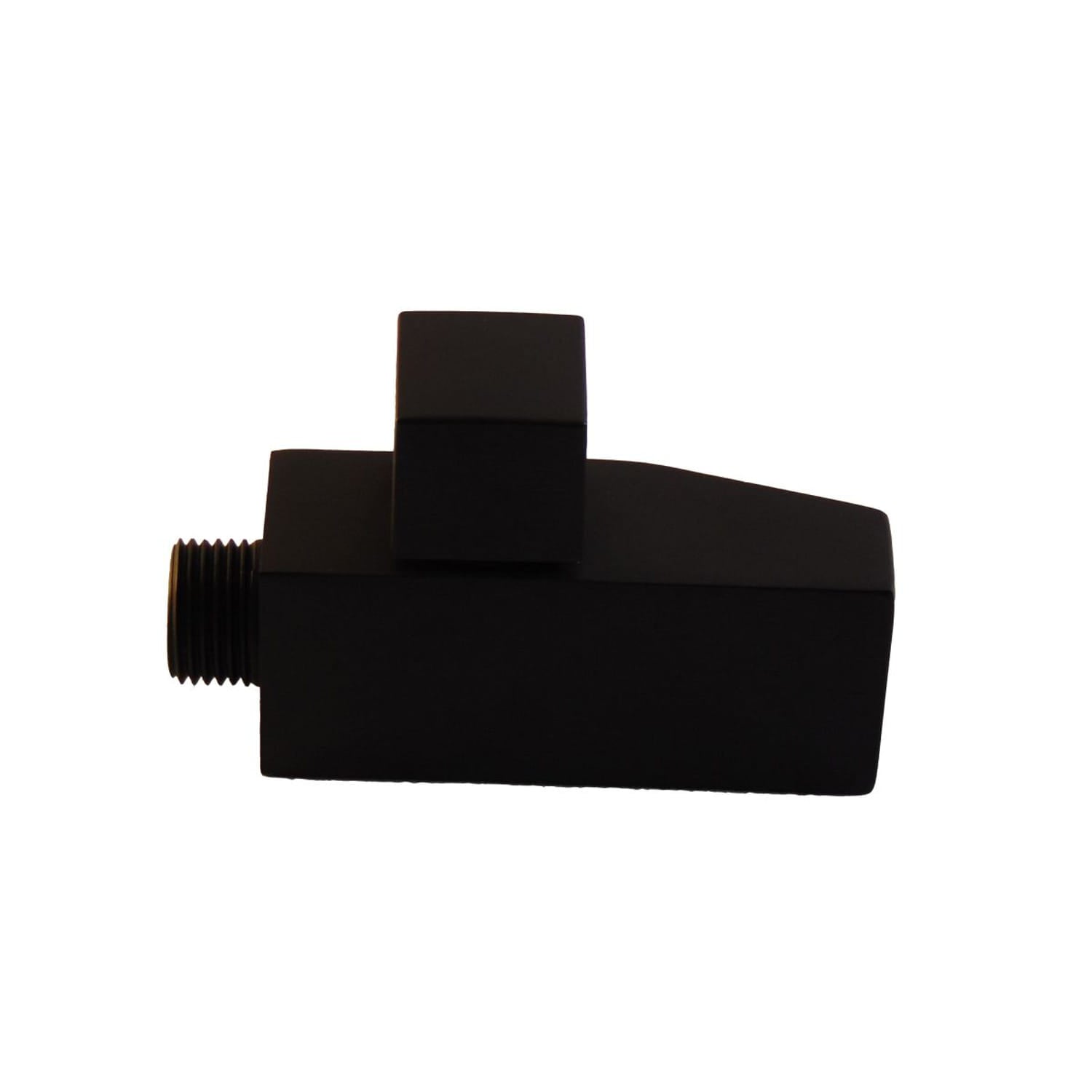 Sined Rubinetto Piedi Quadro Nero Rubinetto Lavapiedi Nero Per Docce Da Giardino e Solari