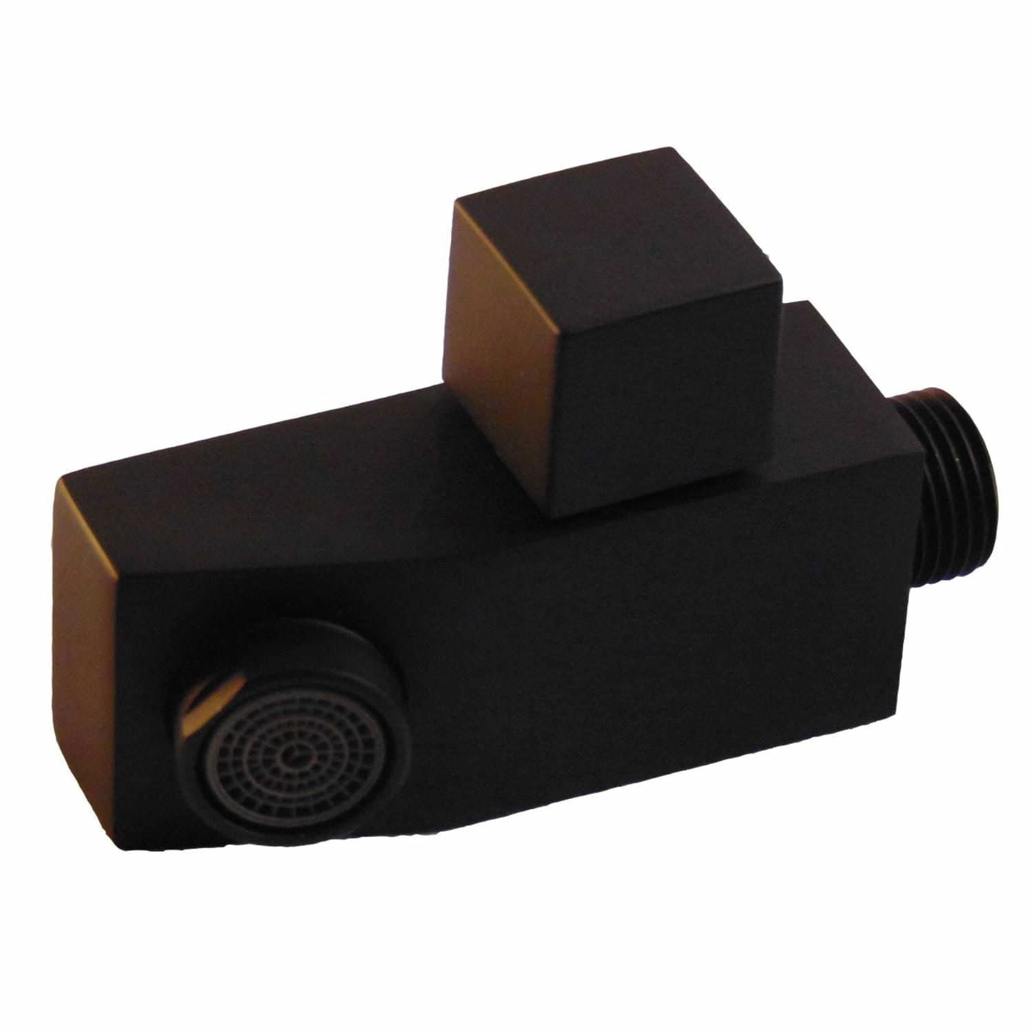 Sined Rubinetto Piedi Quadro Nero Rubinetto Lavapiedi Nero Per Docce Da Giardino e Solari