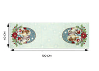 Tovaglia Natale Centrino Runner Tavolo Centrotavola Natalizio Cagnolini 967 - 40x100 - Cagnolini
