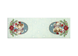 Tovaglia Natale Centrino Runner Tavolo Centrotavola Natalizio Cagnolini 967 - 45x140 - Cagnolini