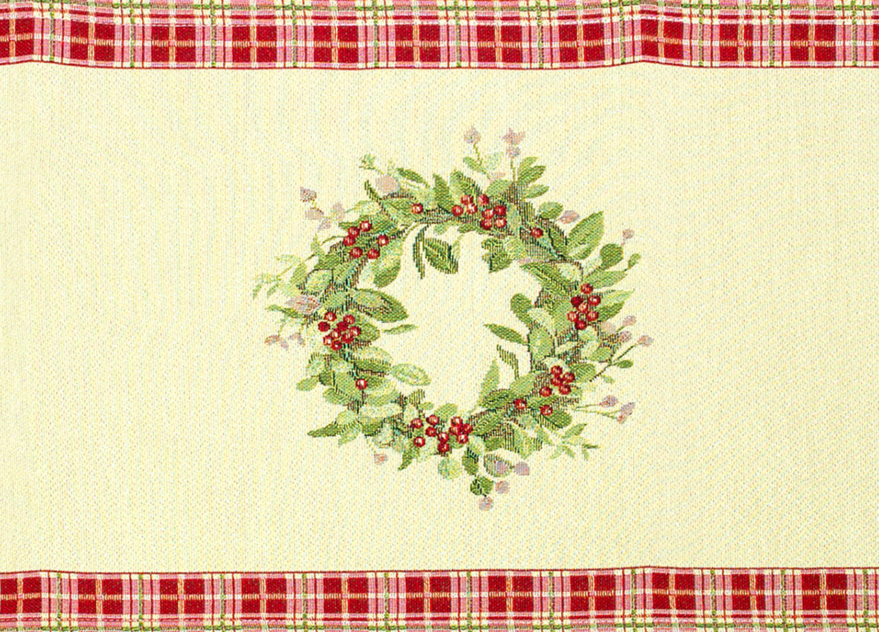 Tovaglia Natale Centrino Runner Tavolo Centrotavola Orsetto 1275 - 40x100 - Orsetto