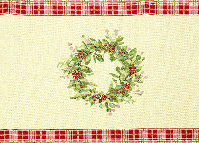 Tovaglia Natale Centrino Runner Tavolo Centrotavola Orsetto 1275 - 40x100 - Orsetto