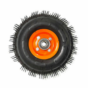 RUOTA IN GOMMA PER CARIOLA CARRELLO CON CUSCINETTO 300 LB 136 KG 4.10 /3.50 - 4