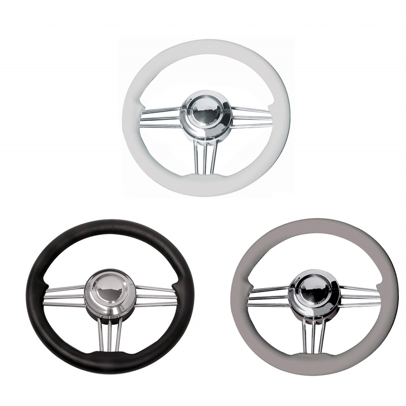 RUOTA TIMONE T14 GRIGIA � MM.350