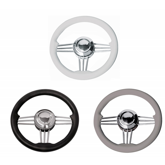 RUOTA TIMONE T14 GRIGIA � MM.350