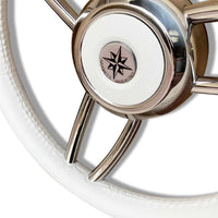 RUOTA TIMONE T26 BIANCO � MM.350