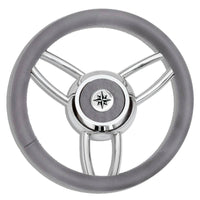 RUOTA TIMONE T26 GRIGIO � MM.350