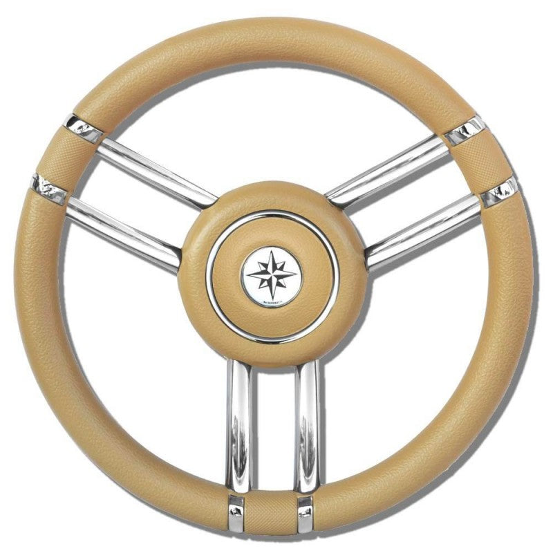 RUOTA TIMONE T27 BEIGE � MM.350