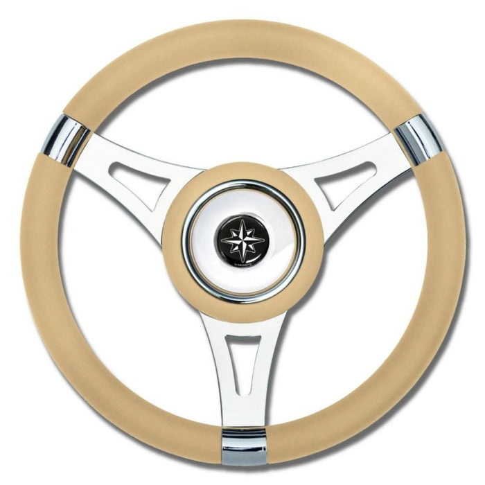 RUOTA TIMONE T29 BEIGE � MM.350