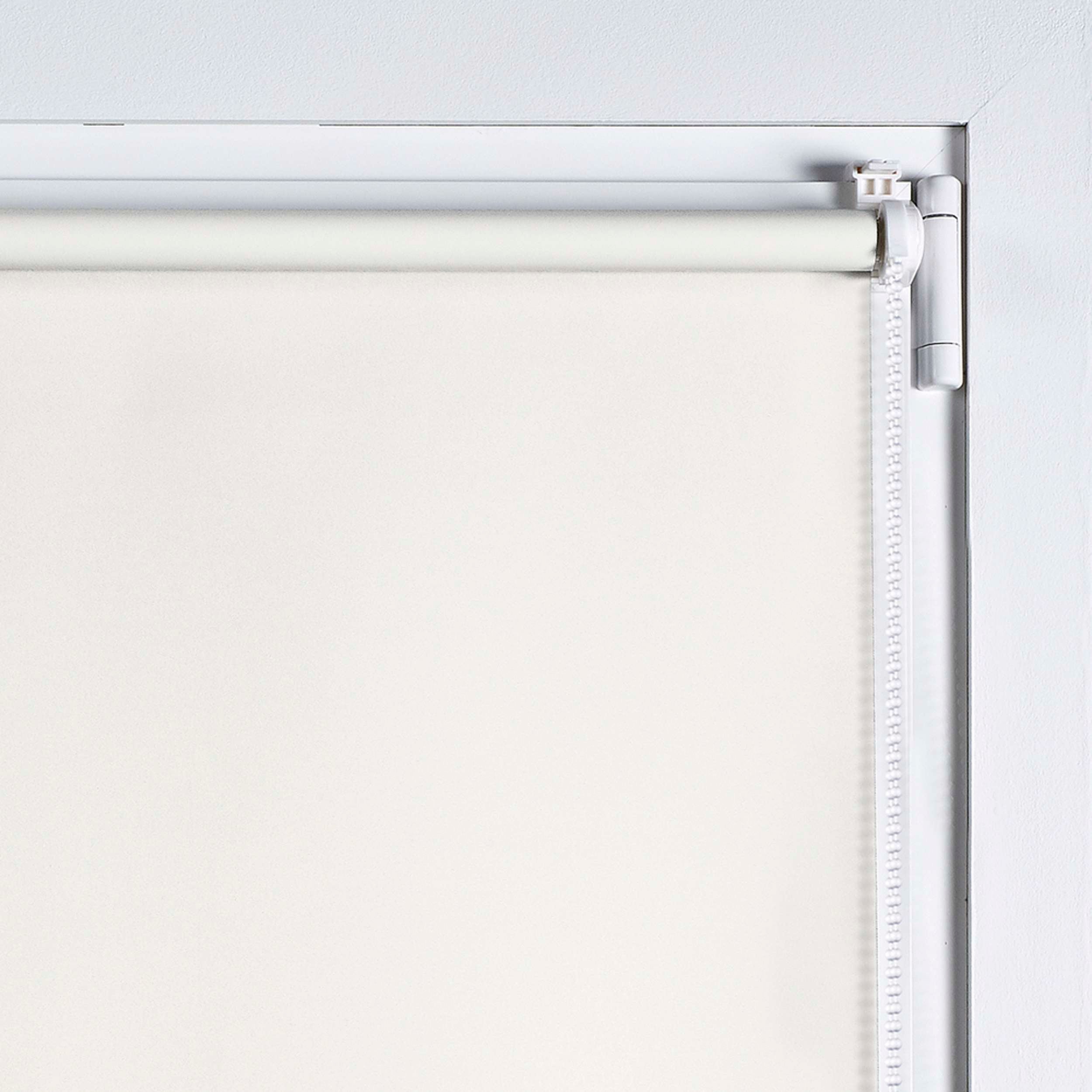 Tenda a Rullo Oscurante installazione senza foratura EasyFix Ecru 60x180 cm
