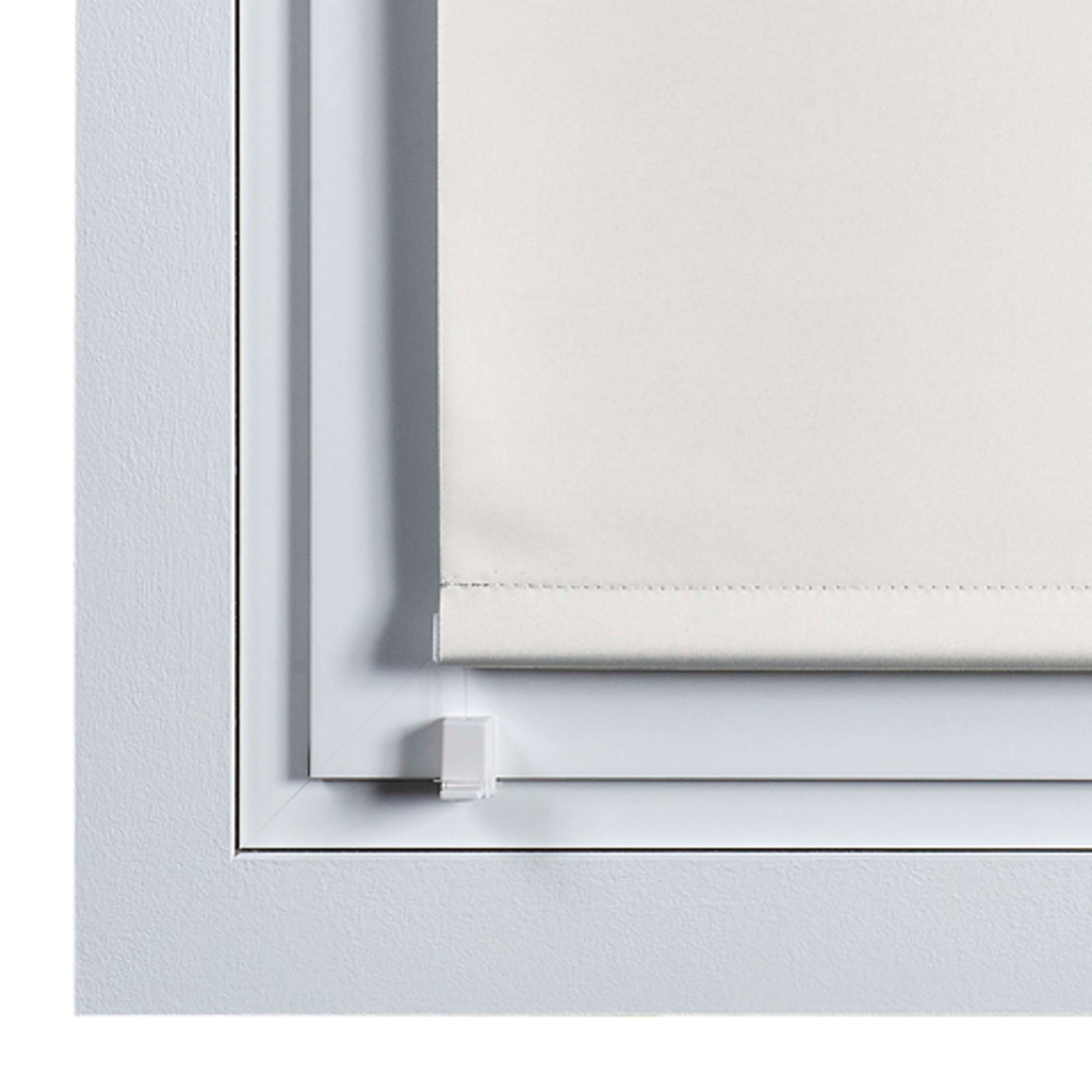 Tenda a Rullo Oscurante installazione senza foratura EasyFix Ecru 60x180 cm