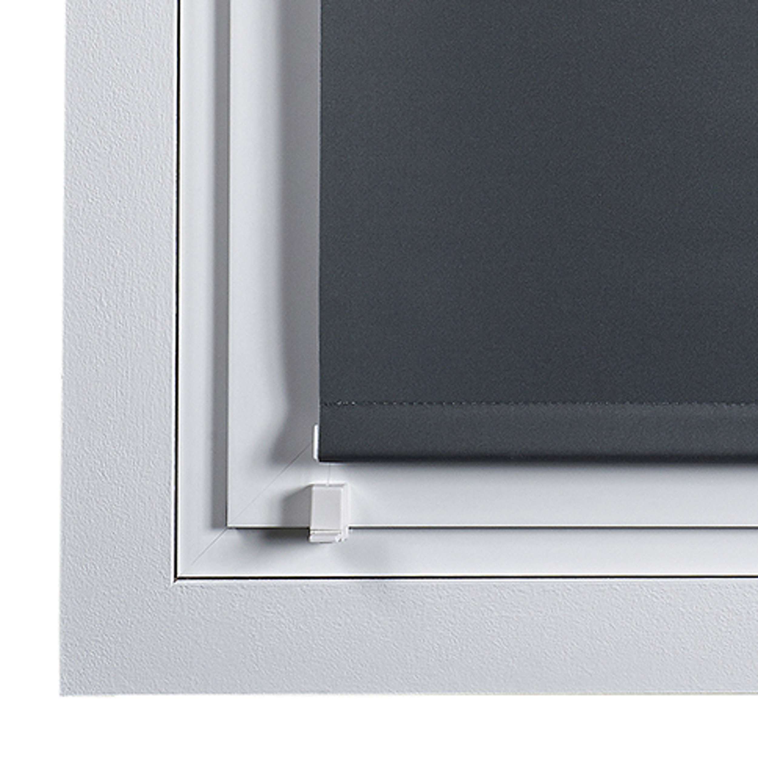Tenda a Rullo Oscurante installazione senza foratura EasyFix Grigio 60x180 cm