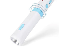 Racchetta elettrica rotonda per zanzare Ricaricabile con torcia ART.59835