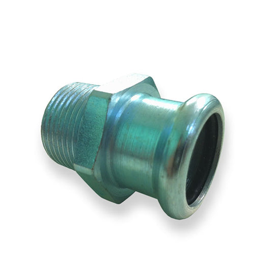 Raccordo pressare  MASCHIO  ZINCATO press fitting  1" x 28 profilo M