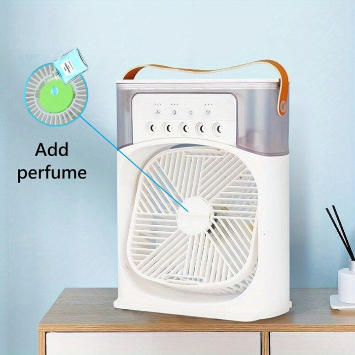 Raffrescatore Ventilatore Umidificatore Evaporativo Purificatore Aria Ghi L11190