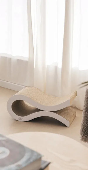 Tiragraffi ondulato per gatti