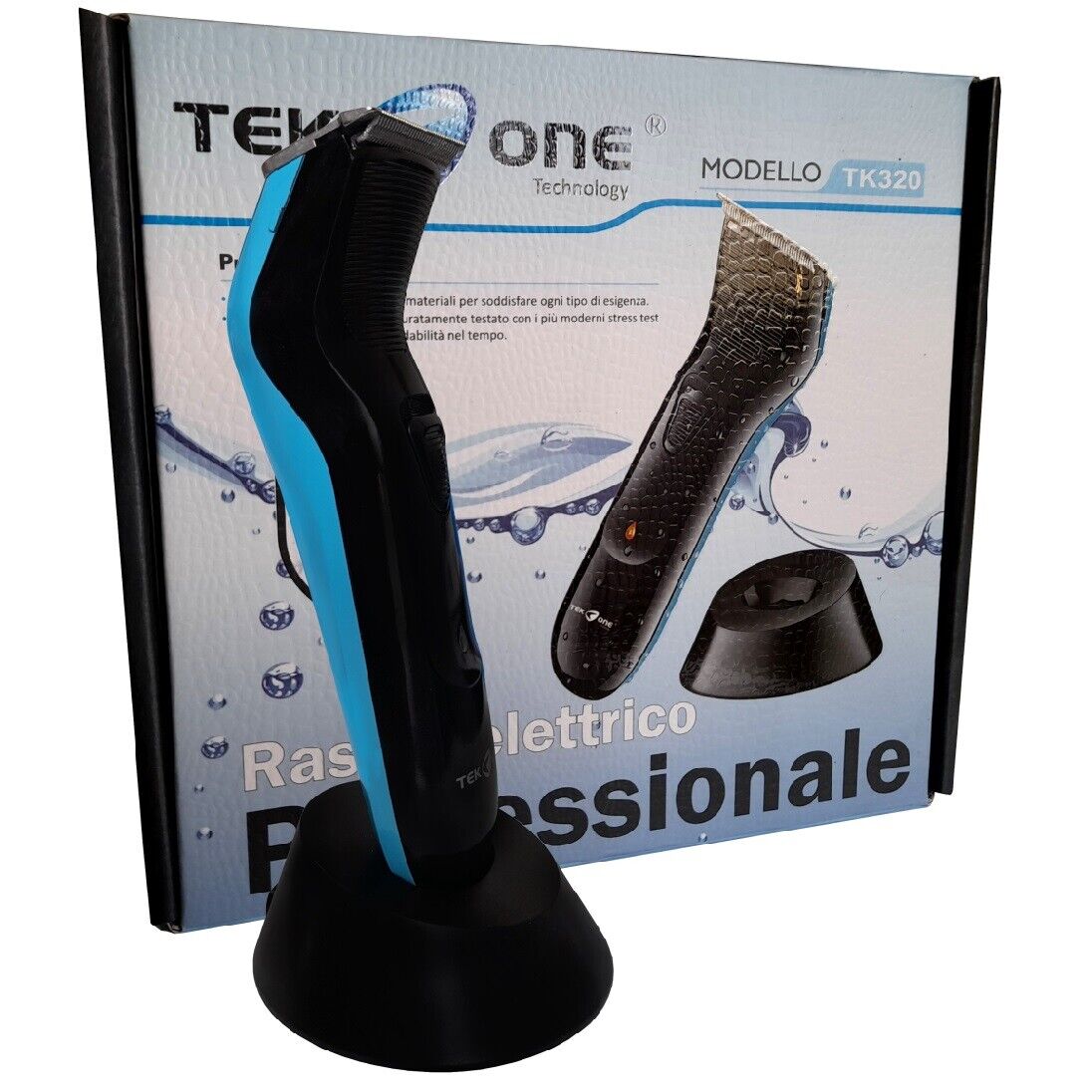 Rasoio elettrico professionale taglia capelli regola barba ricaricabile TK320
