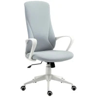 Sedia da Ufficio Ergonomica con Altezza Regolabile e Funzione di Inclinazione, 62x56x110-119.5 cm