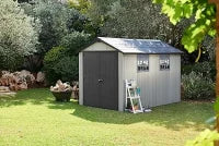 Casetta da Giardino Oakland 7511, Grigia, 230 X 350 X 242 h