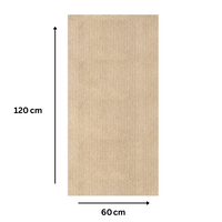 Piastrella gres porcellanato rettificata sabbia rigatino 60x120 cm *** misura 5,76 m2, confezione 1