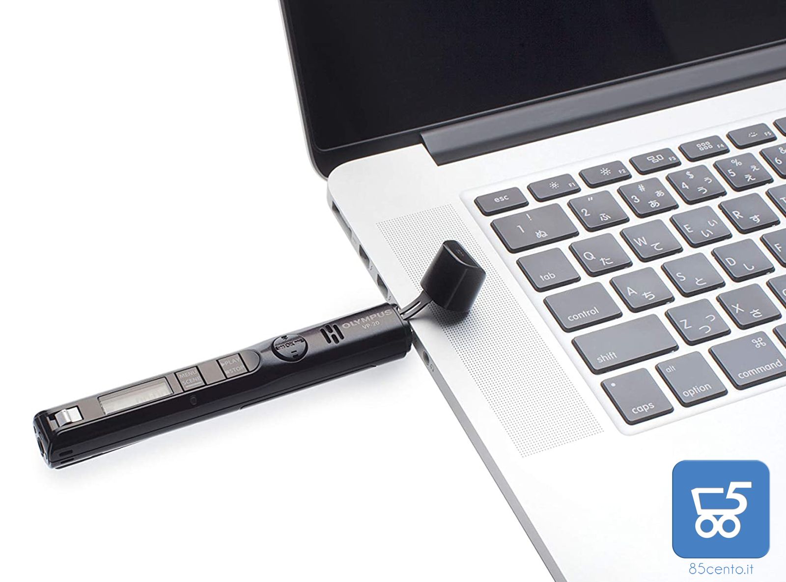 Registratore tascabile Olympus V-20 Nero Stereo anti fruscio connettore mic/auricolari