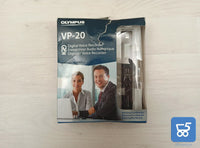 Registratore tascabile Olympus V-20 Nero Stereo anti fruscio connettore mic/auricolari