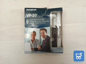 Registratore tascabile Olympus V-20 Nero Stereo anti fruscio connettore mic/auricolari