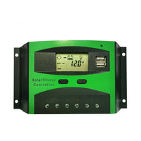 Regolatore di carica 50A per pannello solare 12/24V display LCD USB Art.91735